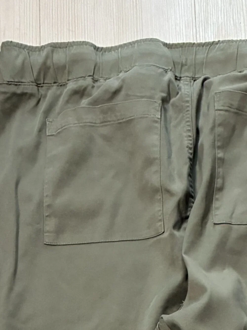 Buffalo David Bitton Soft Tencel Pull-On Jogger Army Green Size XXL